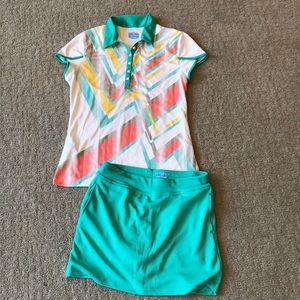 PGA tour ladies golf outfit